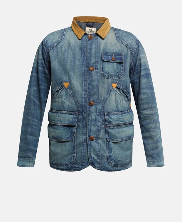 

Джинсовая куртка Polo Ralph Lauren, синий