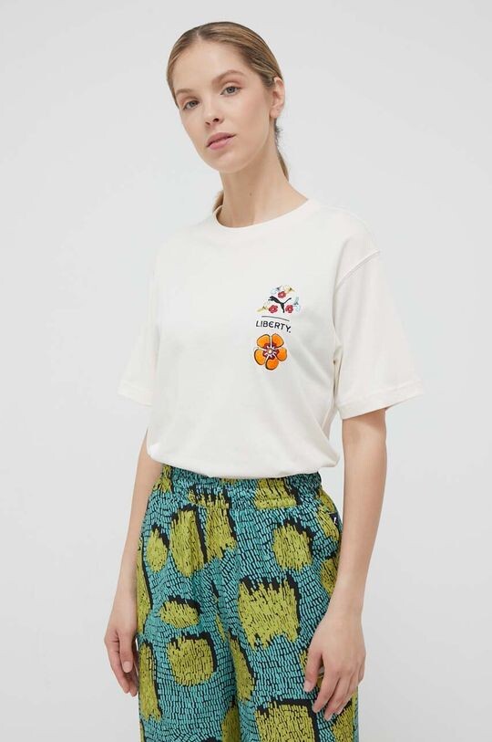 

Хлопковая футболка X LIBERTY Puma, бежевый