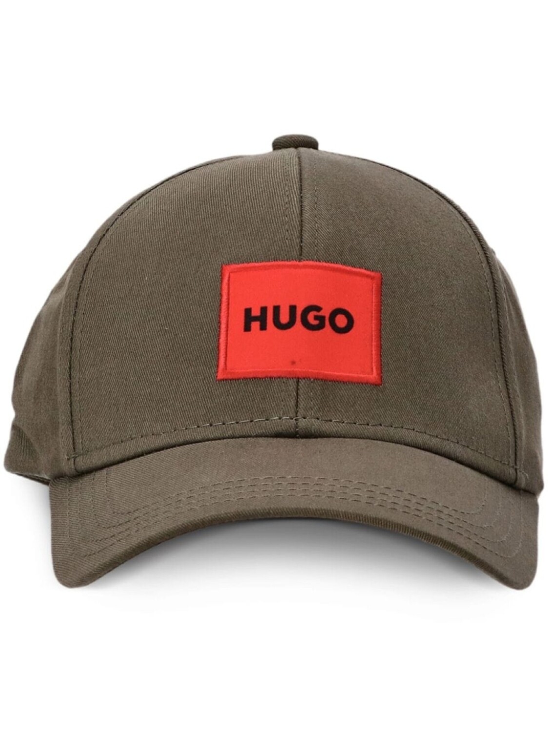 

HUGO хлопковая кепка с нашивкой-логотипом, зеленый