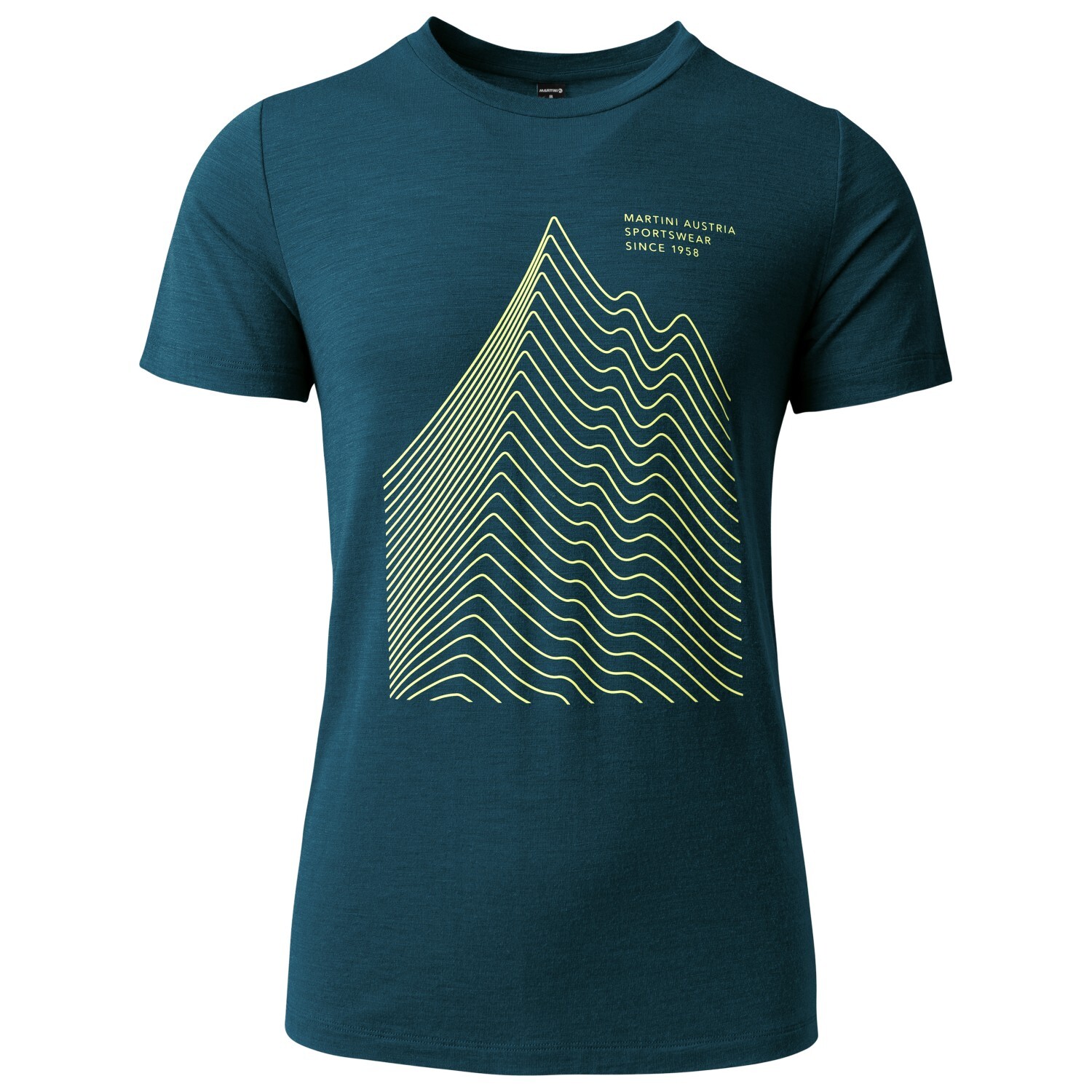 

Рубашка из мериноса Martini Trektech Shirt Dynamic, цвет poseidon_greenery