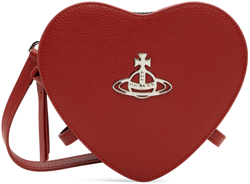 Красная сумка через плечо Louise Heart Vivienne Westwood