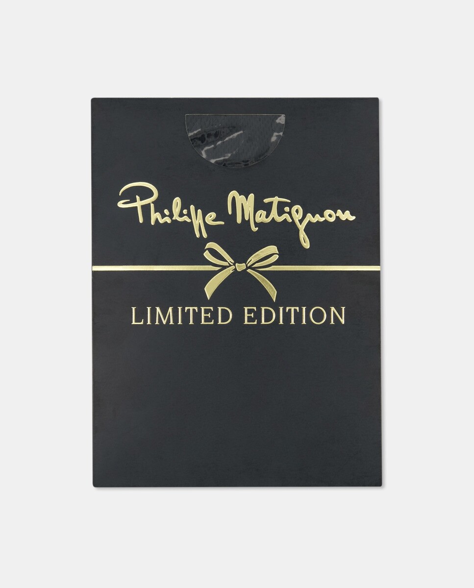 

Модные трусики в сеточку в стиле фэнтези Philippe Matignon, черный