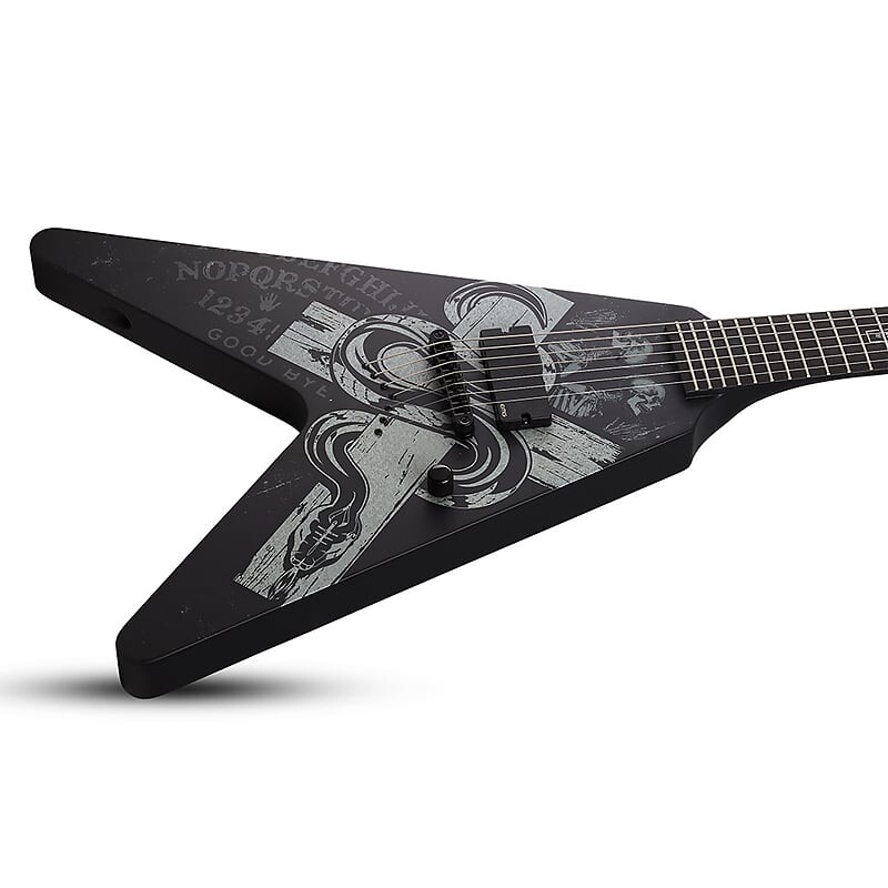 

Электрогитара Schecter V-7 Chris Howorth Snake Cross, Satin Black, 7-string