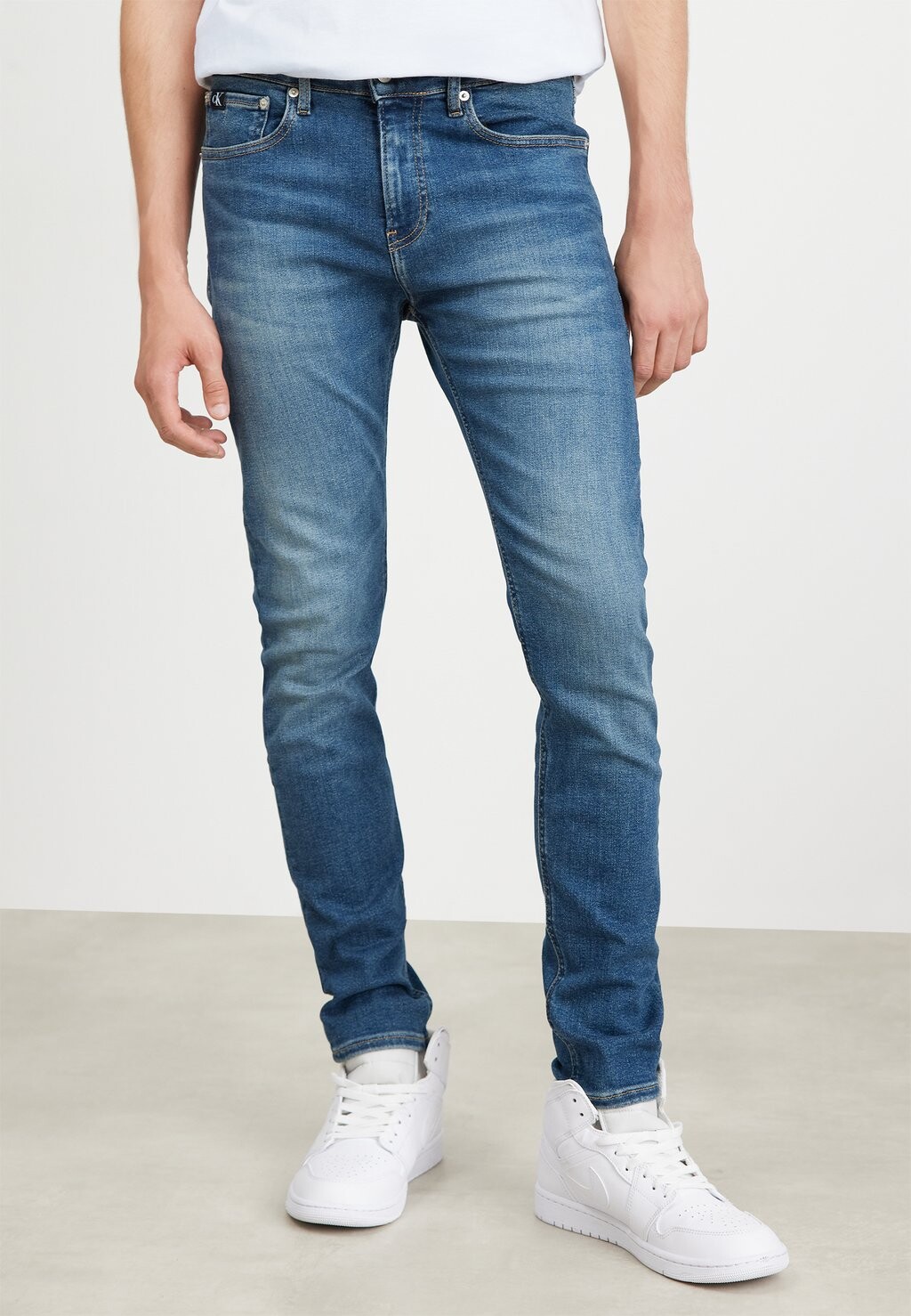 

Джинсы Skinny Fit Calvin Klein Jeans, темный деним