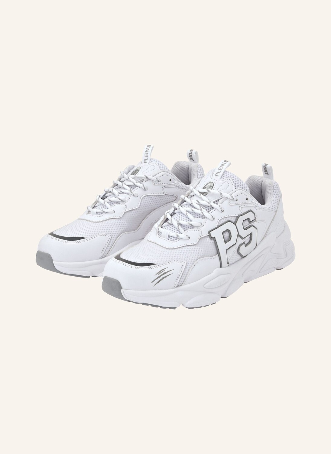 

Кроссовки для бега ps PLEIN SPORT, цвет WEISS/NEONGRÜN