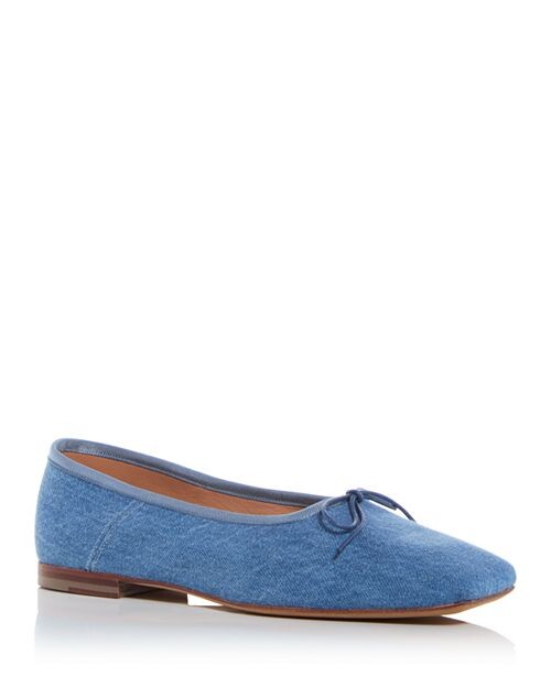 

Женские балетки Dream с квадратным носком Mansur Gavriel, цвет Blue