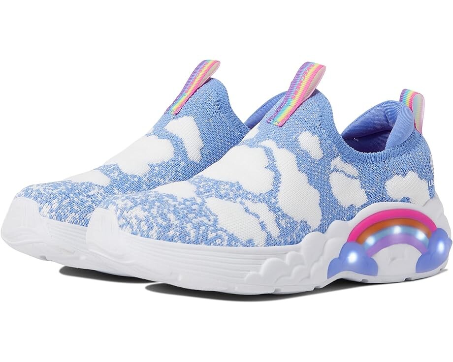 

Кроссовки Skechers Sport Lighted - Rainbow Racer - Fluffy Dreamz 302318L, синий