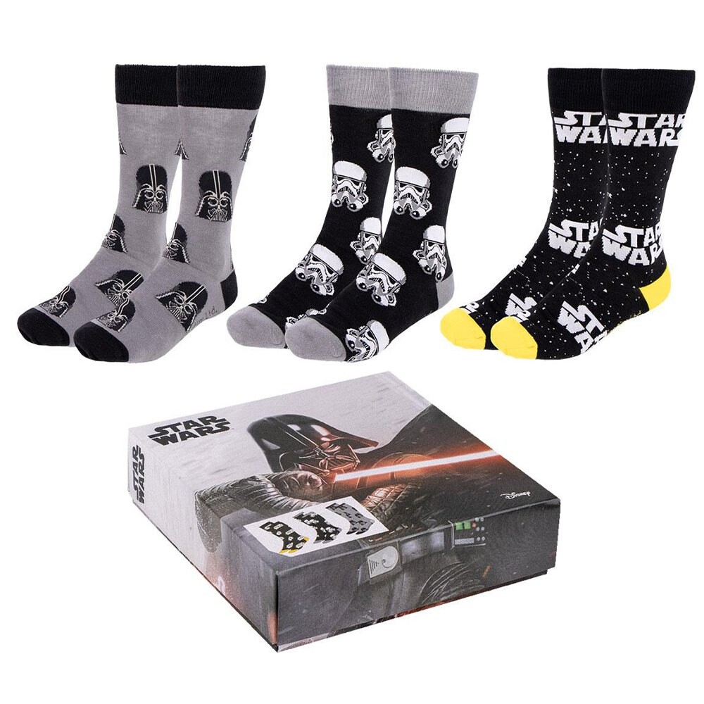 

Носки Cerda Group Star Wars Half 3 Units, разноцветный