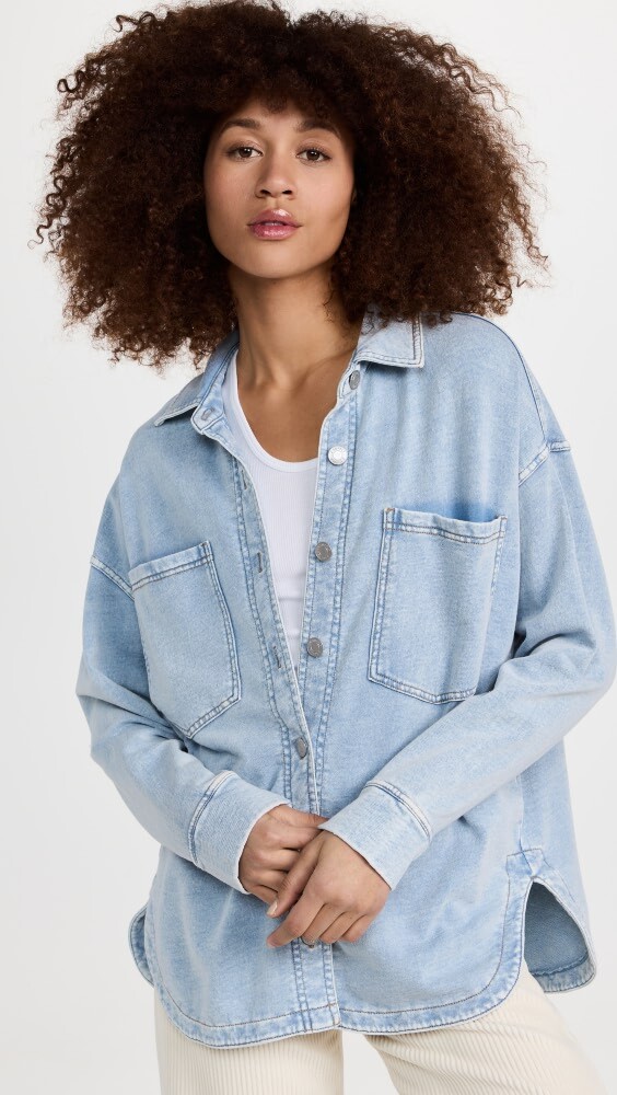 

Куртка Z Supply All Day Knit Denim