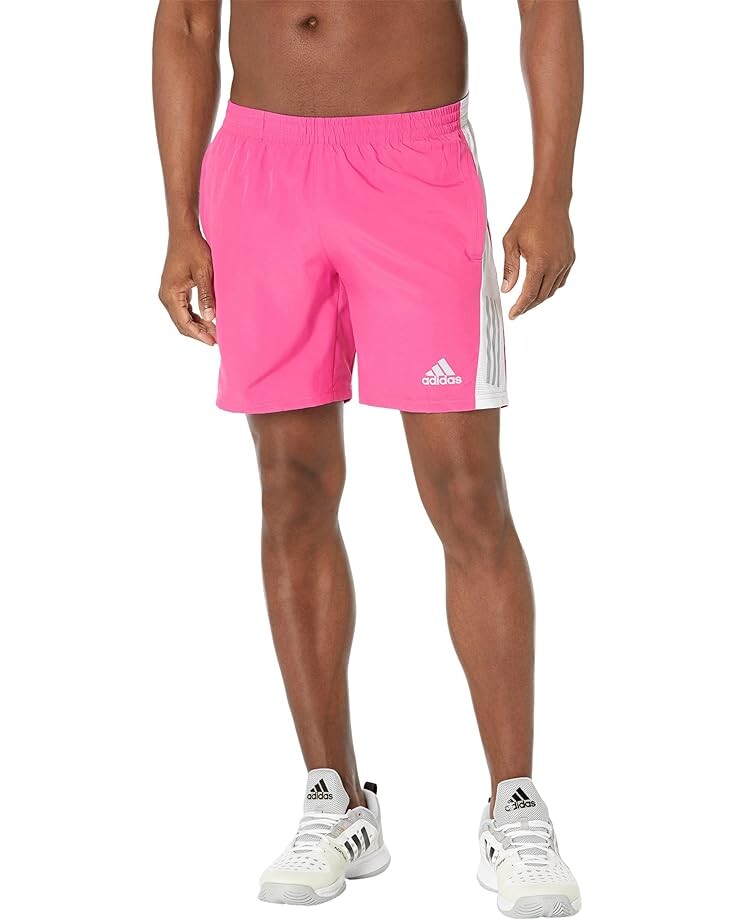 

Шорты adidas Own the Run 7" Shorts, цвет Semi Lucid Fuchsia/White/Reflective Silver