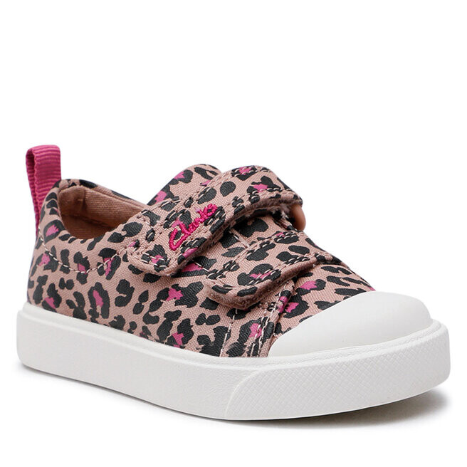

Кроссовки Clarks CityBright T, розовый цвет
