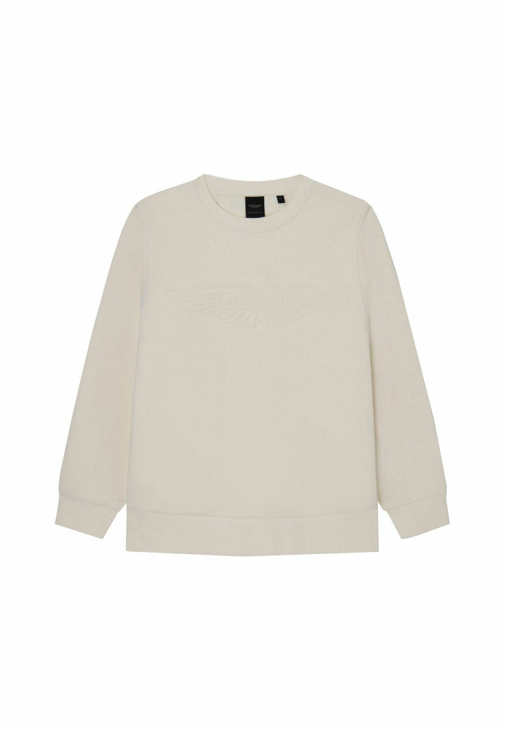 

Толстовка AM EMBOSSED CREW Hackett London, цвет ecru white
