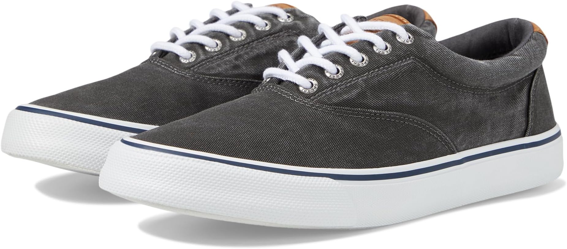 цена Кроссовки Striper II CVO Canvas Sperry, цвет SW Black