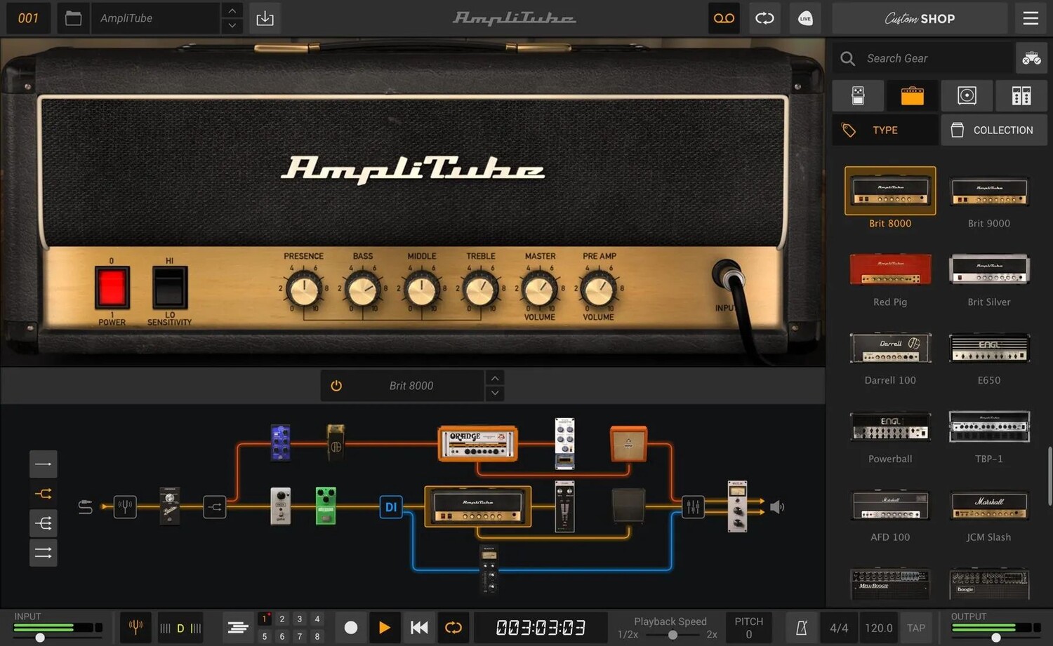 

Пакет программного обеспечения IK Multimedia AmpliTube 5
