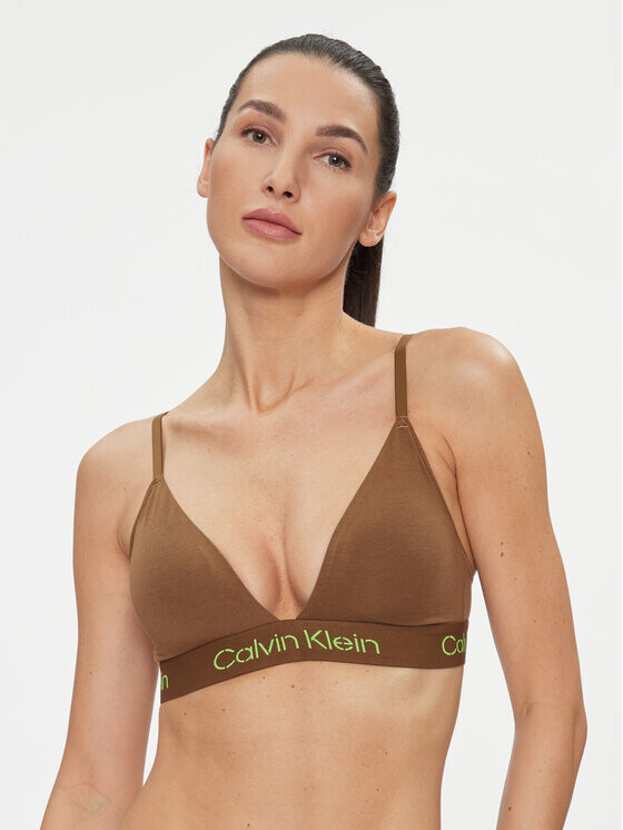 

Бюстгальтер без косточек Calvin Klein, коричневый