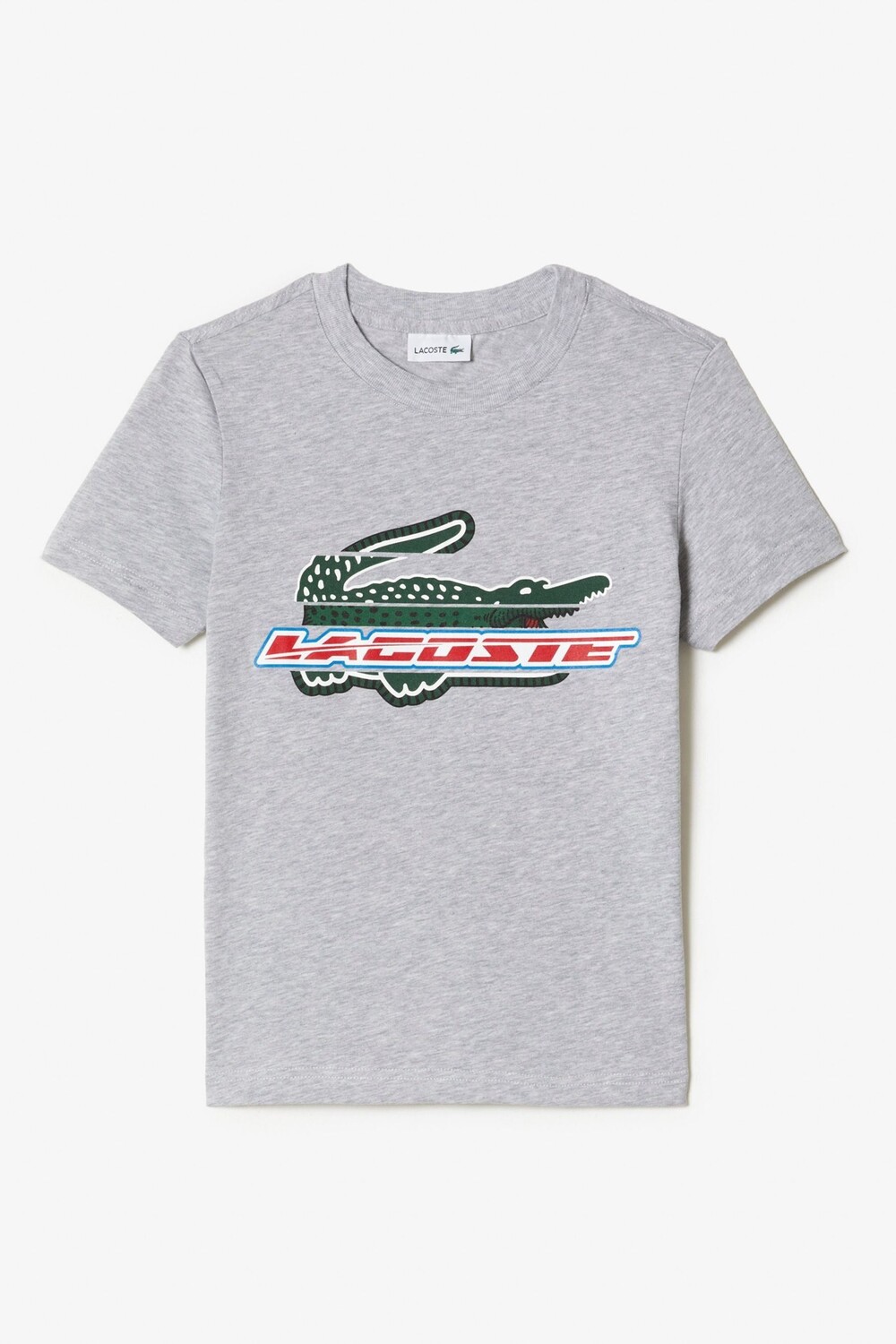 

Серая детская футболка унисекс Sport Fusion Lacoste, серый