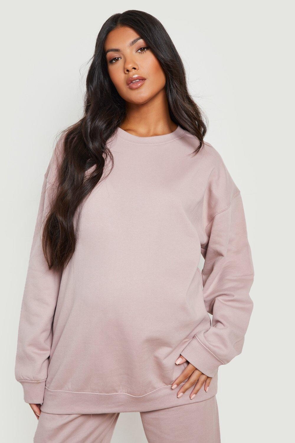 

Базовый свитшот для материнства Boohoo, норковый