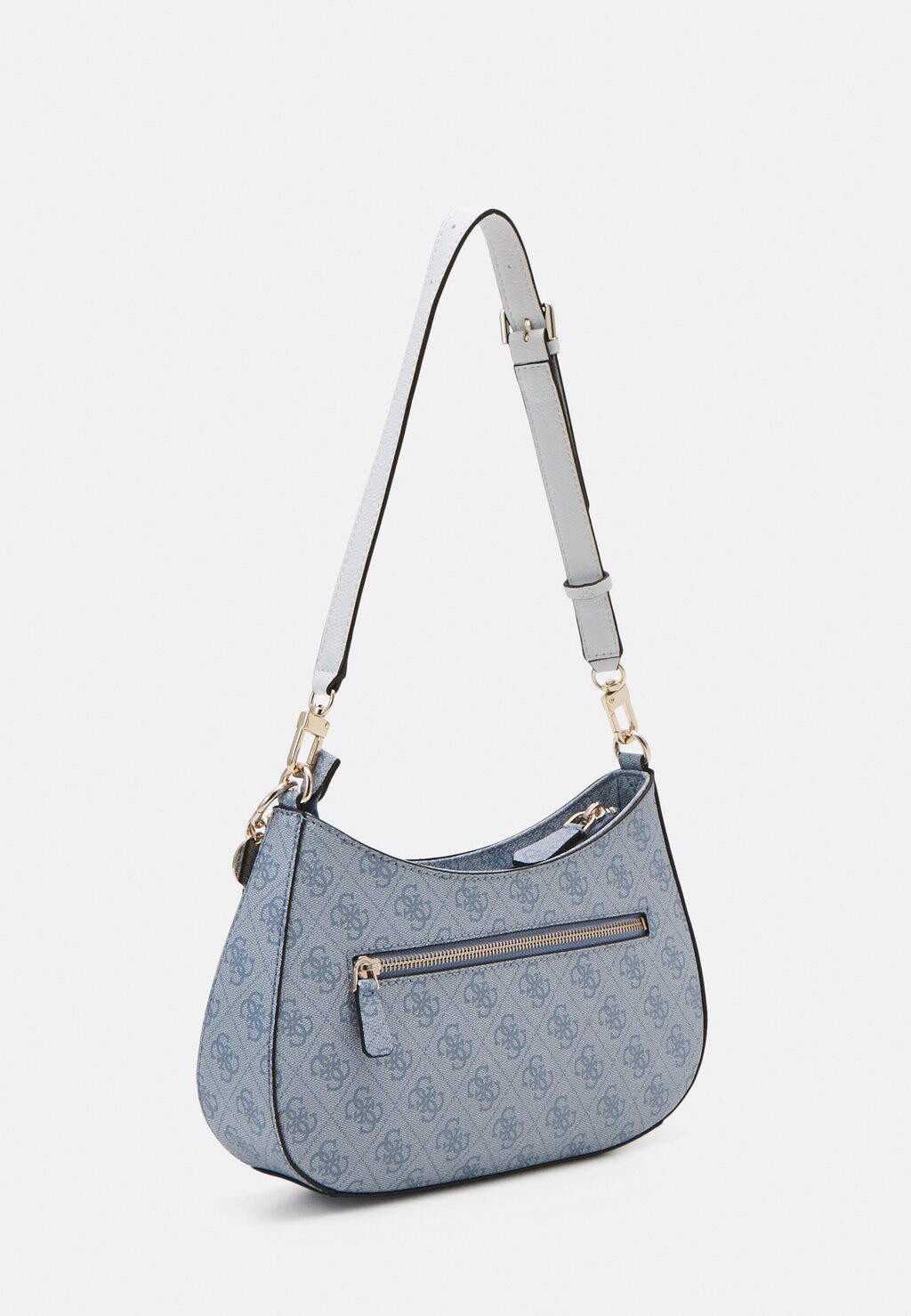 

Сумочка Noelle Top Zip Shoulder Bag Guess, светло-голубая