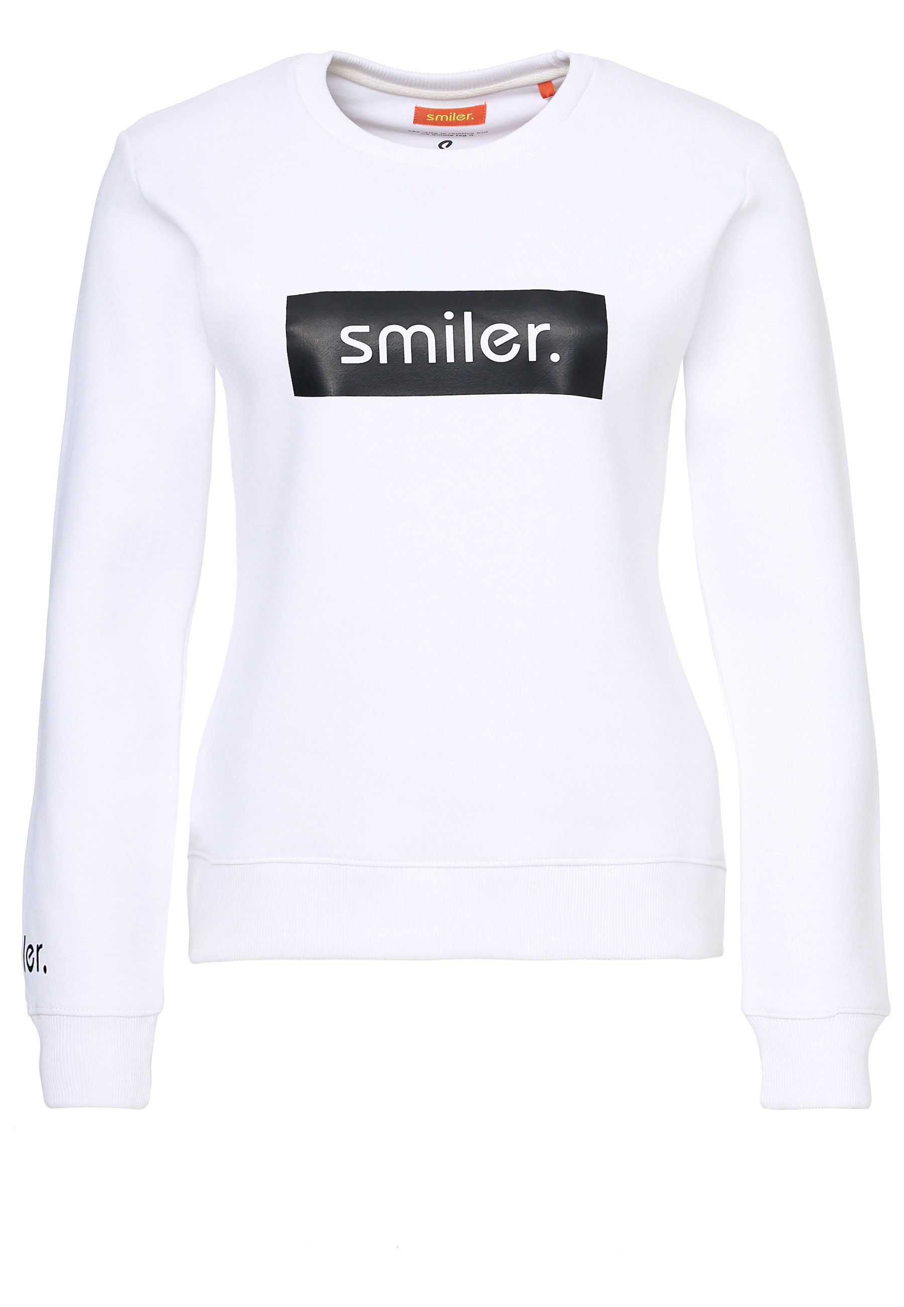 Толстовка smiler. pullover Cuddle., белый цена и фото