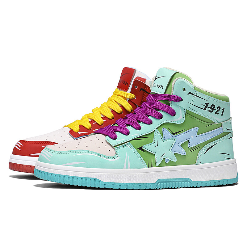 

Кроссовки DOUBLE STAR 88 Skateboarding Shoes Unisex High-top, желтый
