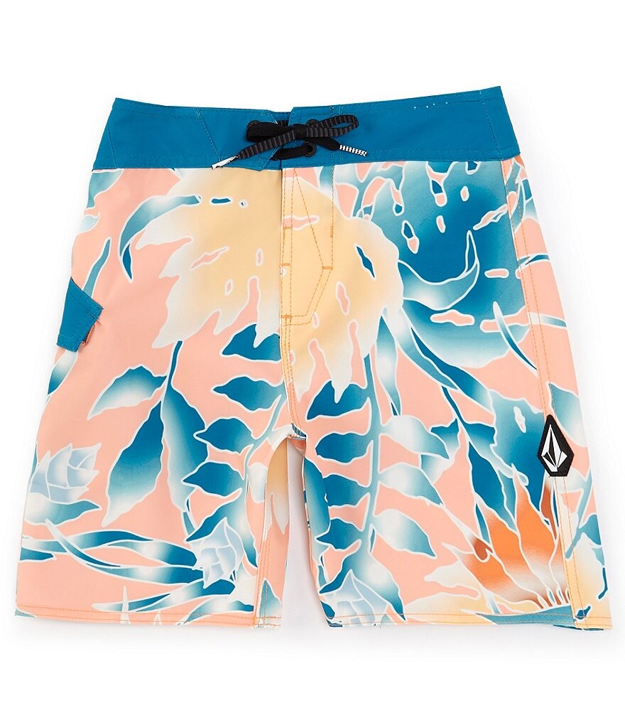 

Volcom Big Boys 8-20 Leaf It Mod 16 Шорты для доски с внешним швом, розовый