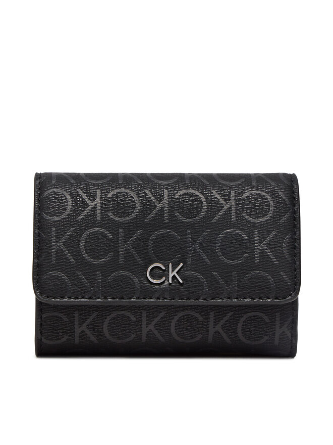 

Кошелек Ck Daily Small Trifold Epi Mn Calvin Klein, черный