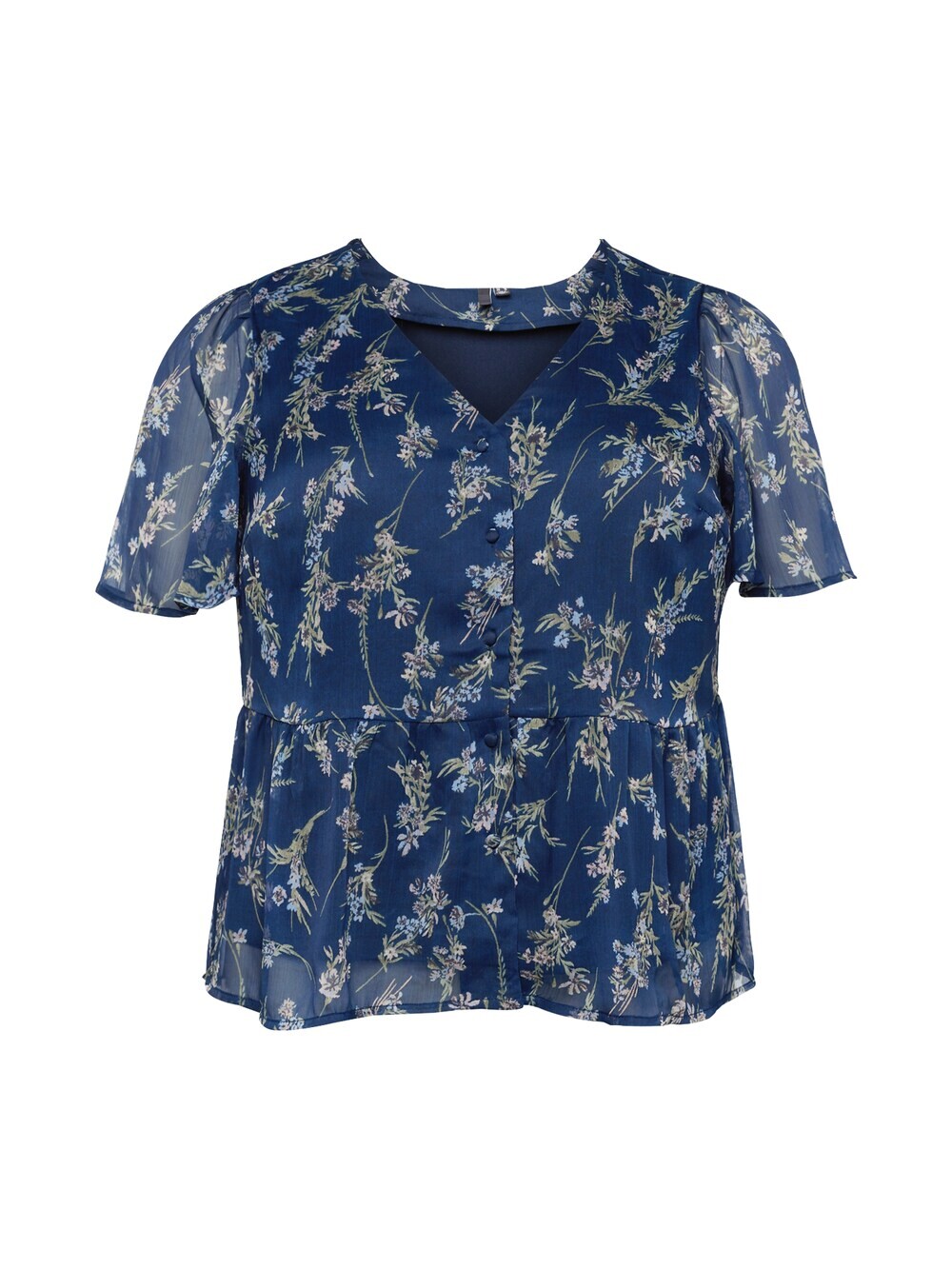 

Блузка Vero Moda MILLA, темно-синий/голубой