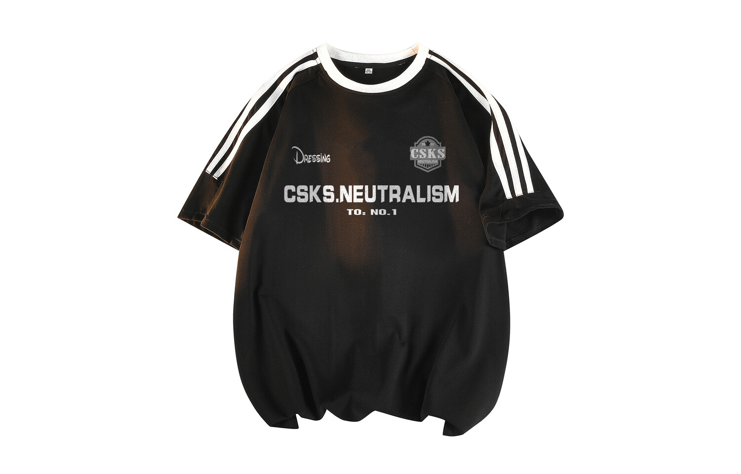 

Футболка унисекс Csks, серый