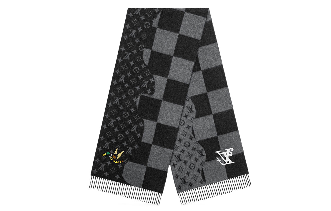 

Шарф Louis Vuitton мужской, черный / серый