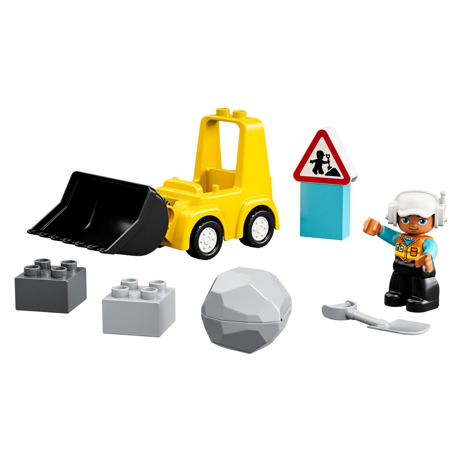 

LEGO DUPLO Construction Bulldozer 10930 Строительная игрушка LEGO (10 деталей) LEGO