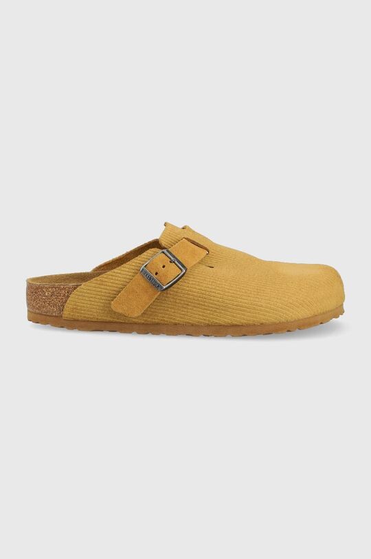 

Вельветовые замшевые тапочки Boston Birkenstock, коричневый