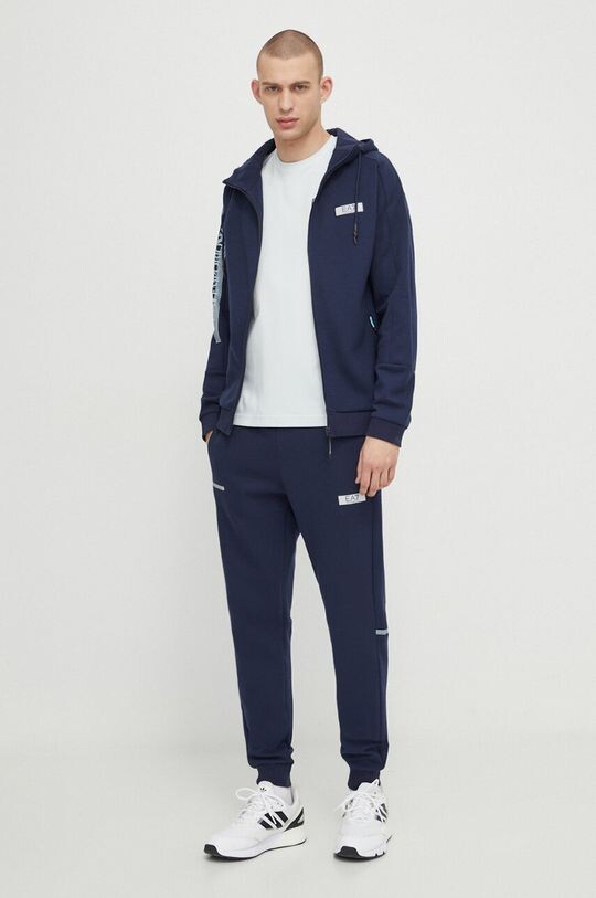 

Спортивный костюм EA7 Emporio Armani, темно-синий