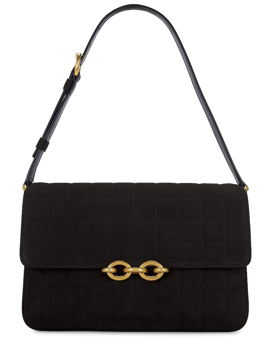 

Сумка Saint Laurent Le Maillon Satchel, неро