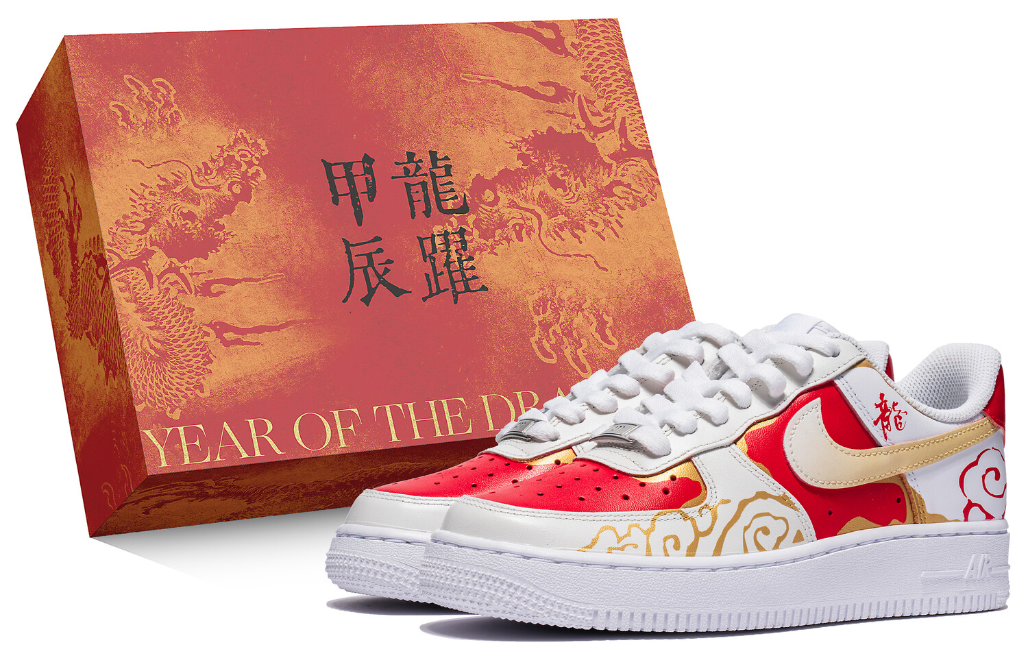 

Мужские кроссовки для скейтбординга Nike Air Force 1, Red