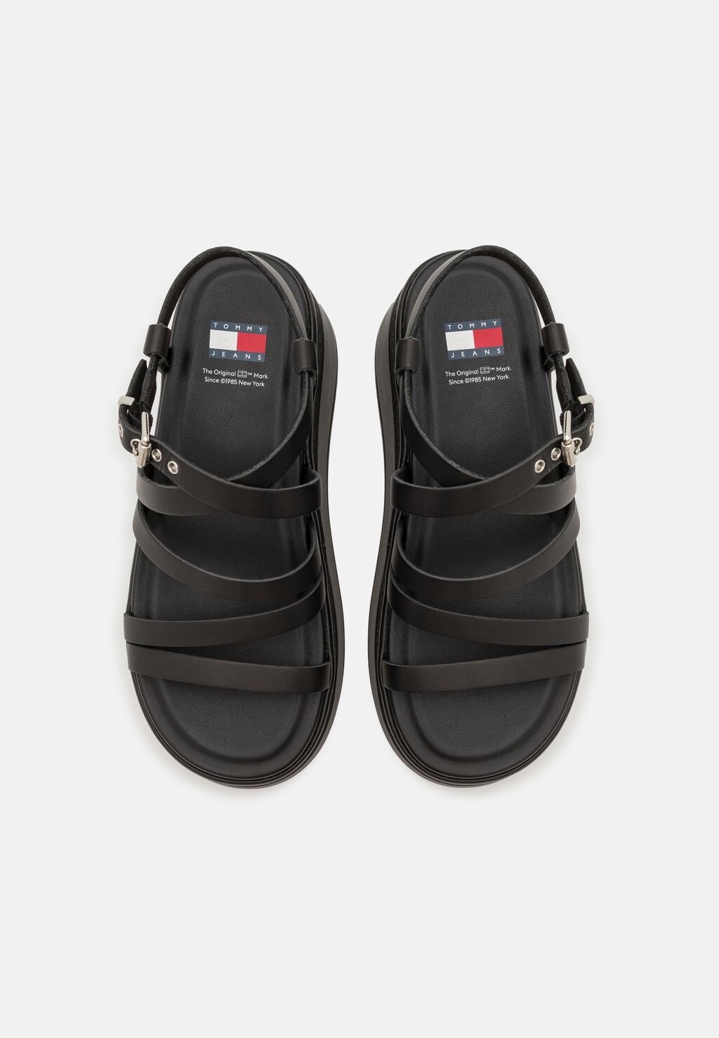 

Босоножки на платформе Strappy Wedge Tommy Hilfiger, черный