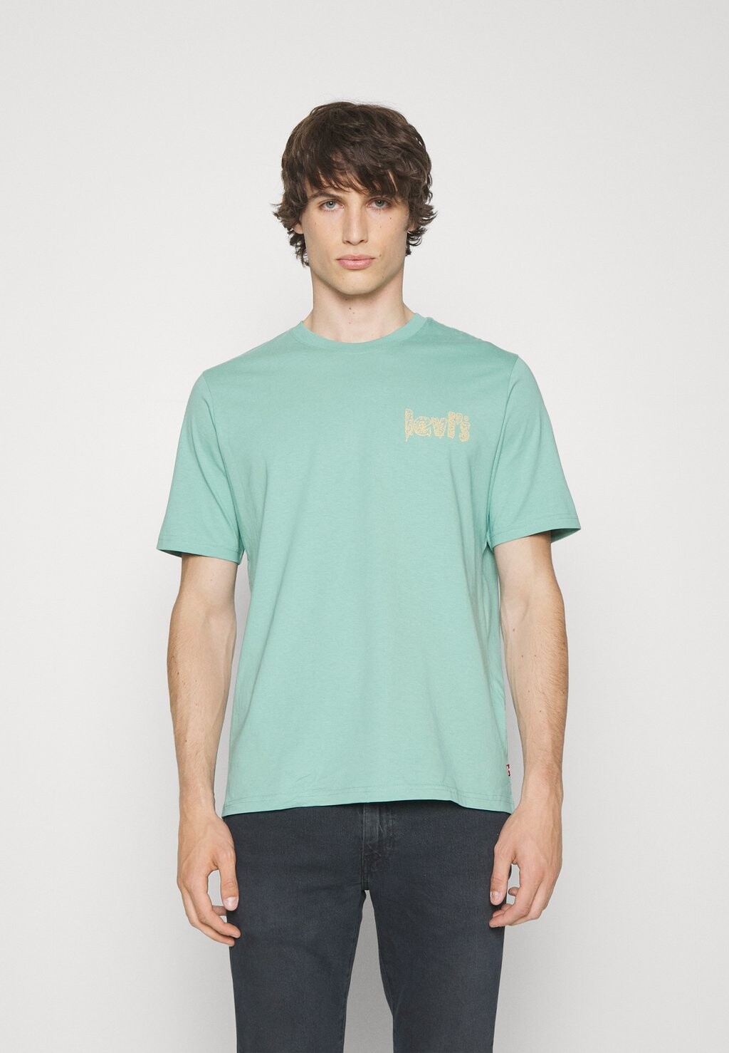 

Футболка с принтом Levi's, Серый