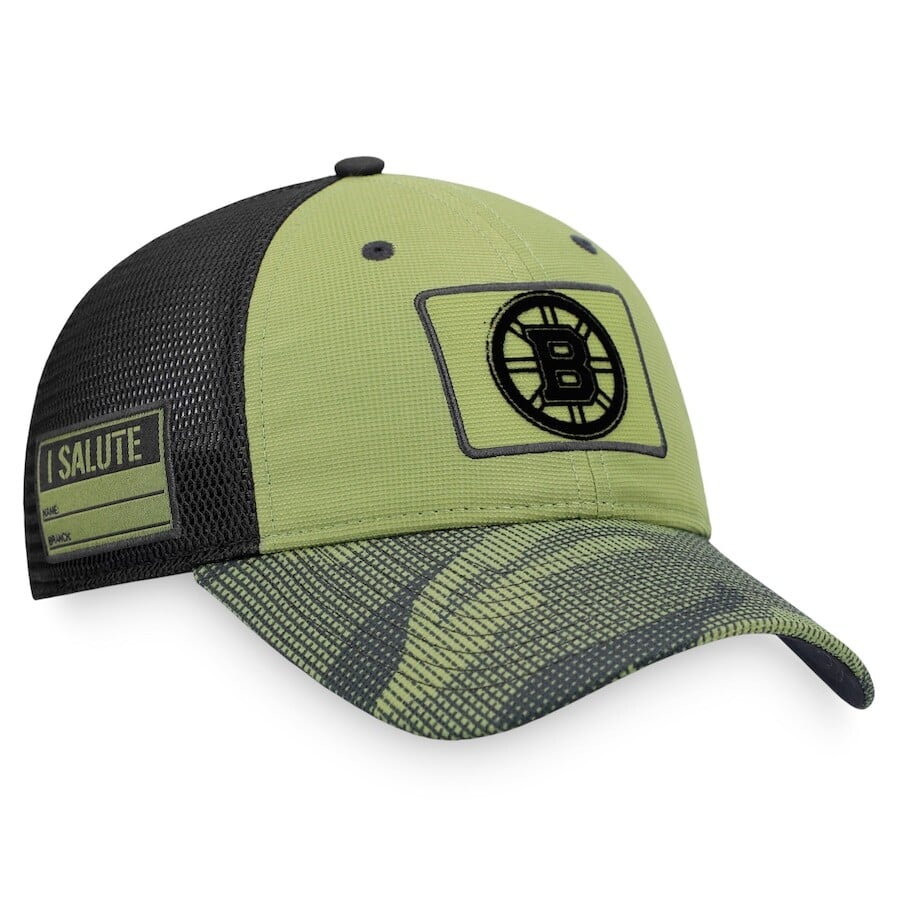 

Бейсболка Fanatics Branded Boston Bruins, камуфляж