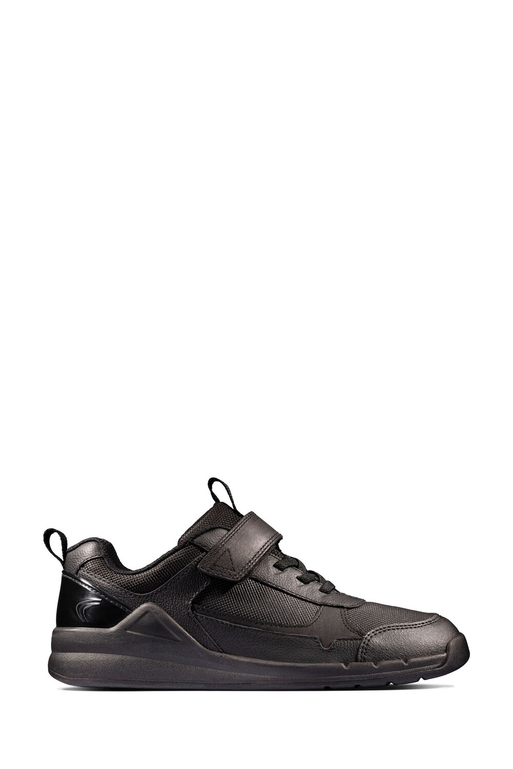 

Кожаные спортивные туфли Orbit Sprint Clarks, черный