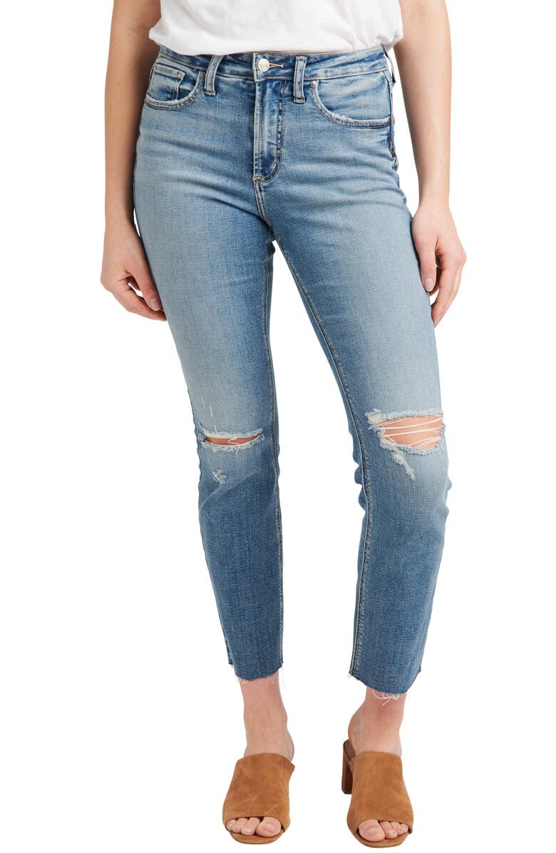 

Самые разыскиваемые джинсы скинни с высокой талией SILVER JEANS CO.