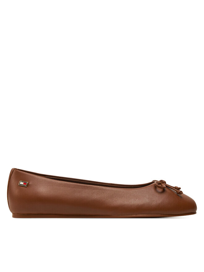 

Балетки Tommy Hilfiger Essential Chic Ballerina, коричневый