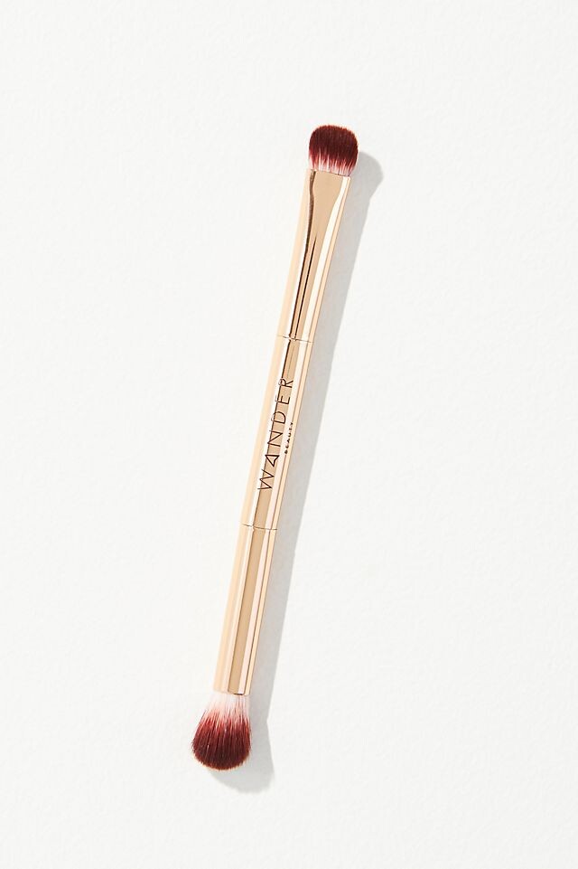 

Двойная кисть для теней Wander Beauty Round Trip, золото