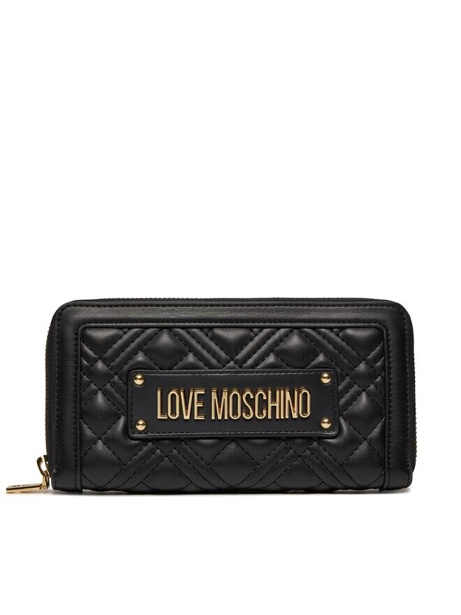 

Большой кошелек Love Moschino, черный