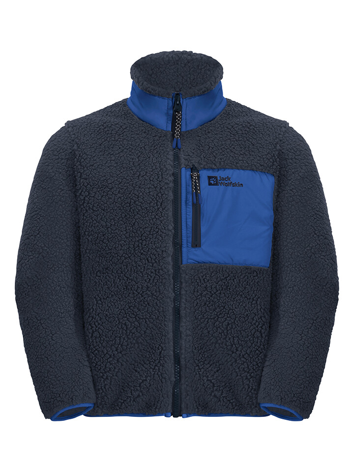 

Флисовая куртка Jack Wolfskin Ice Curl, темно синий