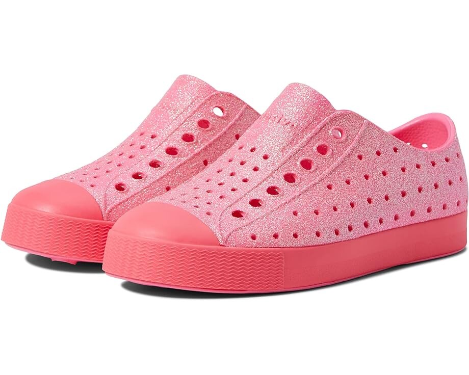 

Кроссовки Native Shoes Jefferson Bling Glitter, цвет Floyd Bling/Floyd Pink