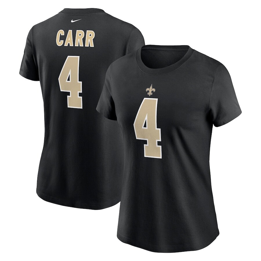 

Футболка с именем и номером Nike New Orleans Saints, черный