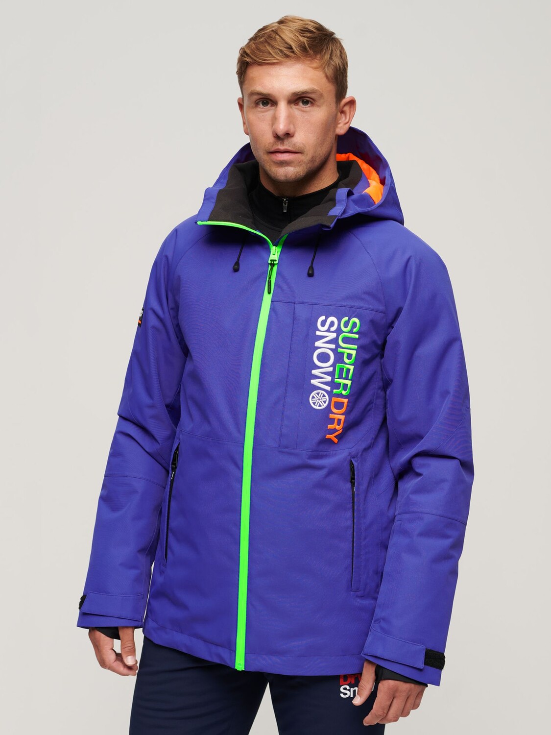 

Лыжная куртка Freestyle Core Superdry, эвертон блю