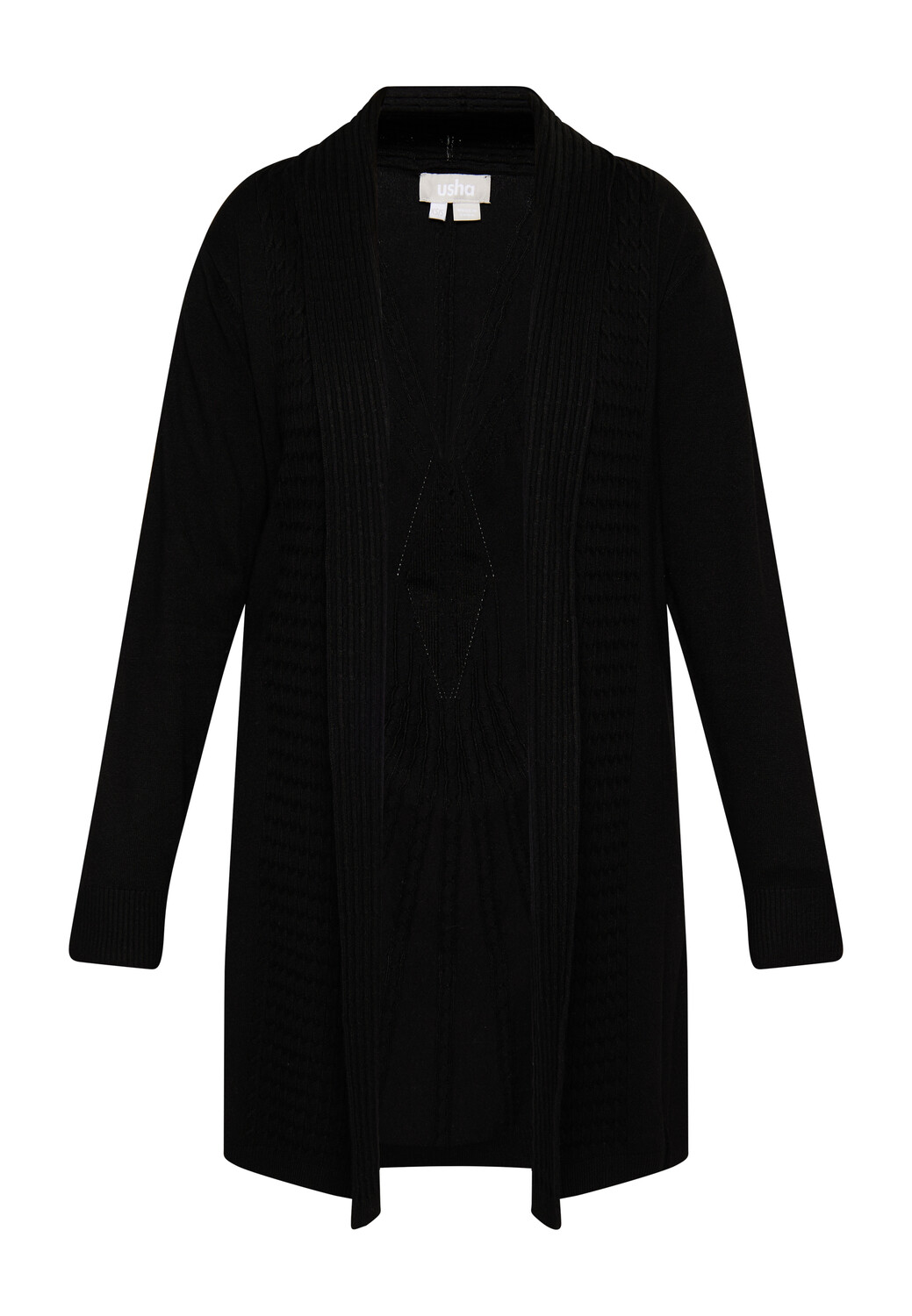 

Толстовка Usha Offener Cardigan, черный