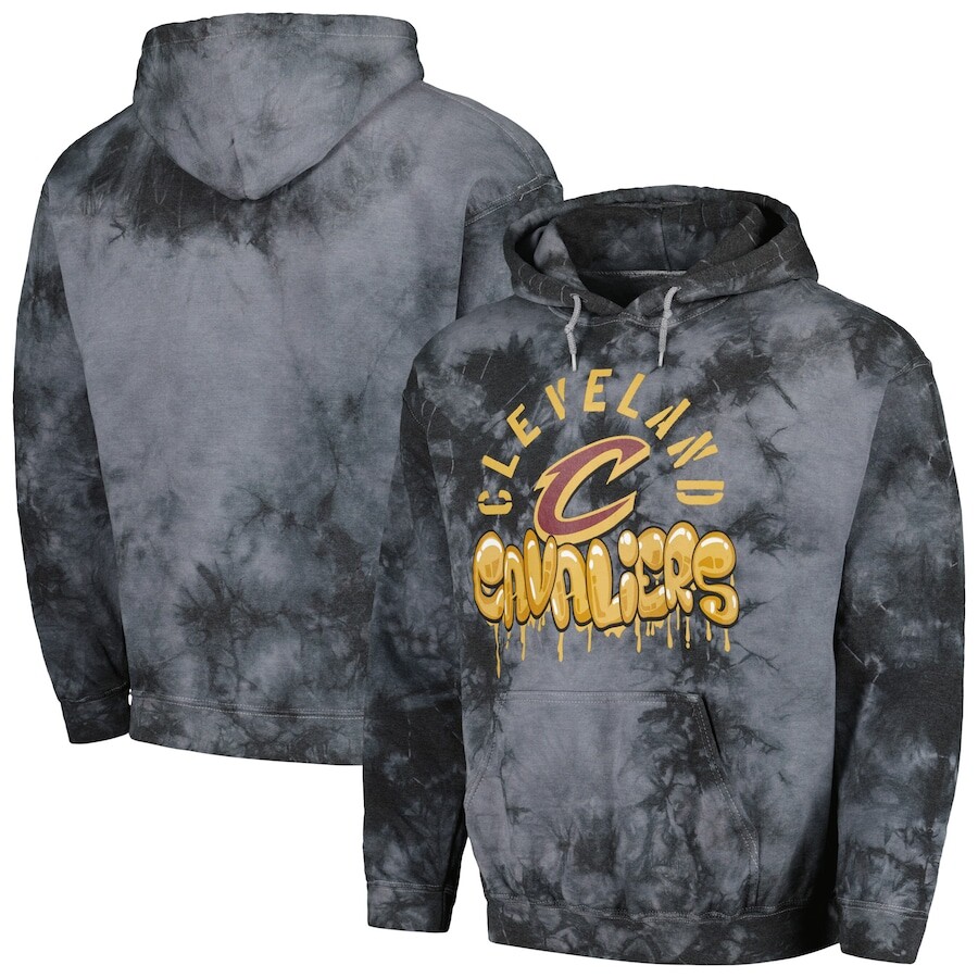 

Пуловер с капюшоном Stadium Essentials Cleveland Cavaliers, угольный