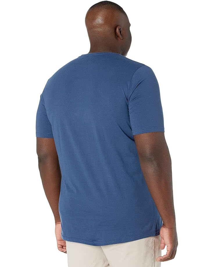 

Футболка Johnny Bigg Big & Tall Essential Crew Neck Tee, цвет Denim