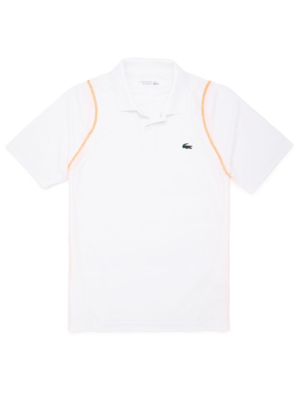 

Теннисная футболка-поло с логотипом Lacoste, белый